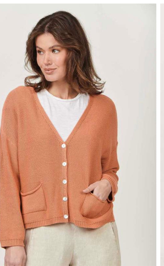 Naturals by O&J Chai Cotton Cardigan