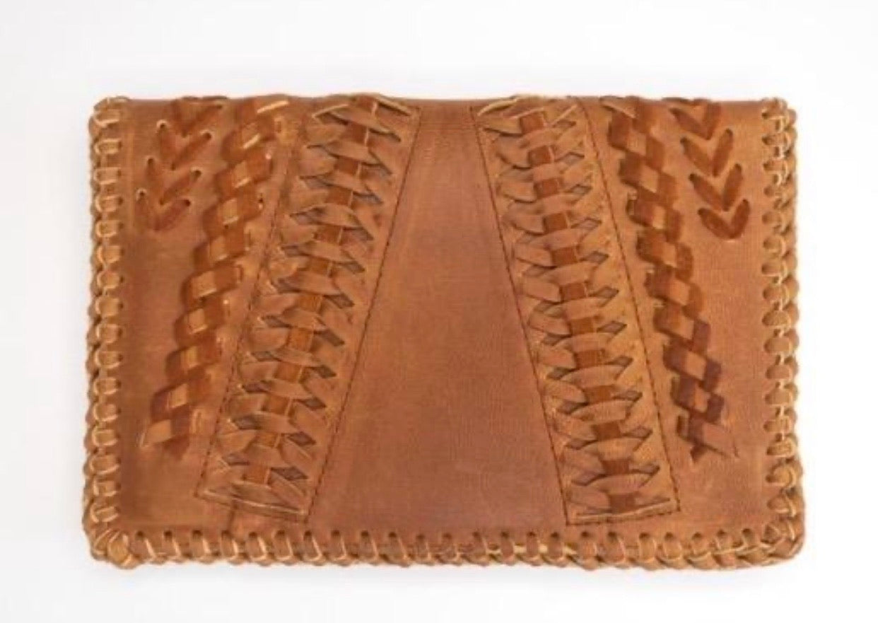 Bare Leather Arlow Clutch